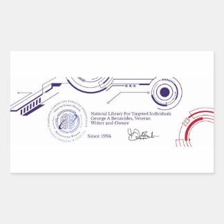 Sticker Rectangulaire Sensibilisation