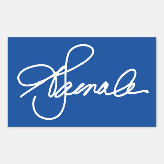 Sticker Rectangulaire Signature KAMALA