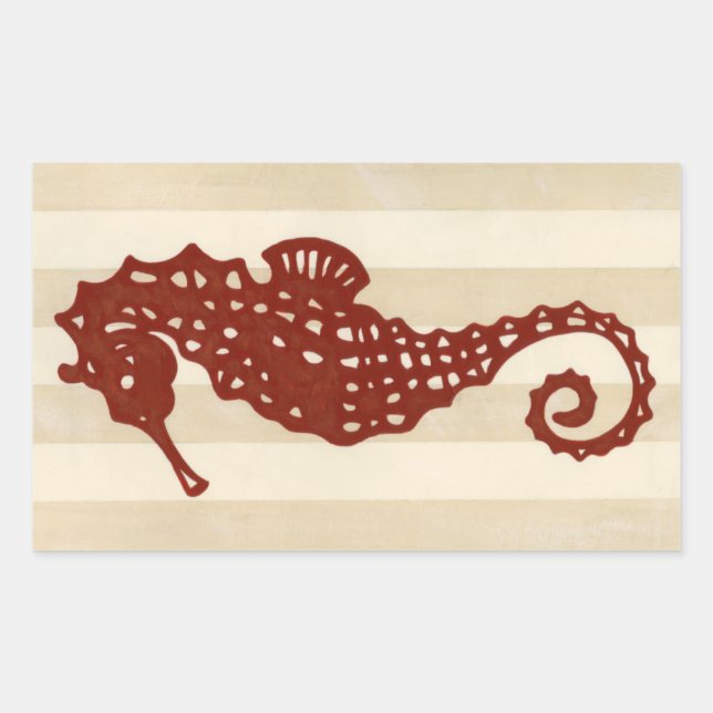 Sticker Rectangulaire Silhouette (Devant)