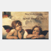 Sistine Madonna Angels par Raphael, Art Renaissanc