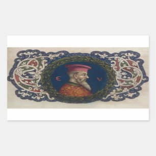 Sticker Rectangulaire Skanderbeg