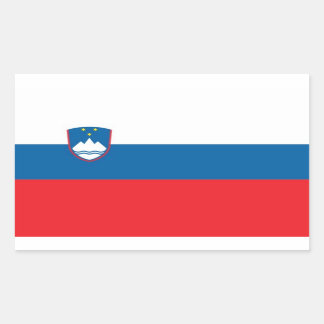 STICKER RECTANGULAIRE SLOVENIE