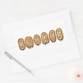 Sticker Rectangulaire Smores