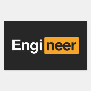 Sticker Rectangulaire Software Engineer