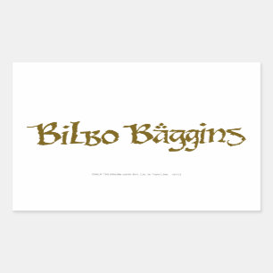 Sticker Rectangulaire Solide de BILBO BAGGINS™
