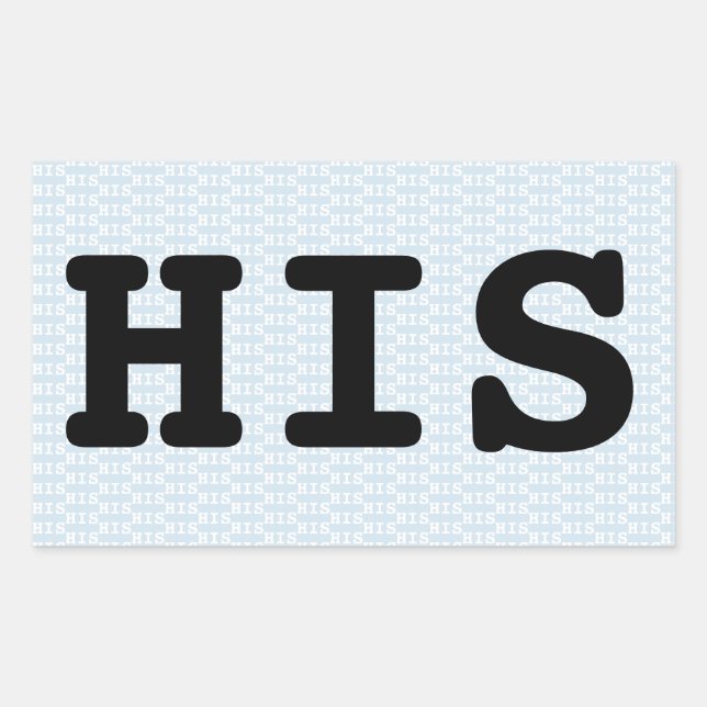 Sticker Rectangulaire Son (Devant)