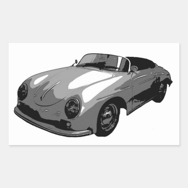 Sticker Rectangulaire ~Speedster~SPEEDSTER STICKER, CUSTOMISEZ-LE ! (Devant)
