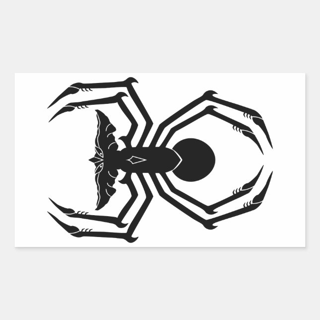 Sticker Rectangulaire SpiderGremlin (Devant)