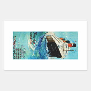 Sticker Rectangulaire ss Paris - La ligne française