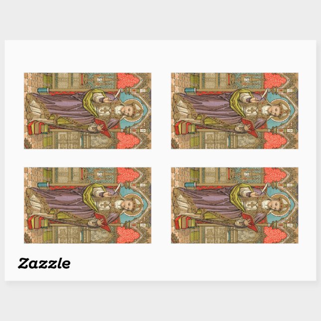 Sticker Rectangulaire St. Alphonsus Liguori (VVP 005) (Feuille)