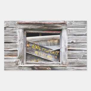 Sticker Rectangulaire State, propriété