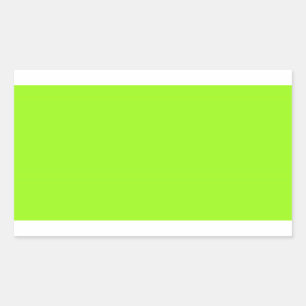 Sticker Rectangulaire Stick vert de la Chartreuse