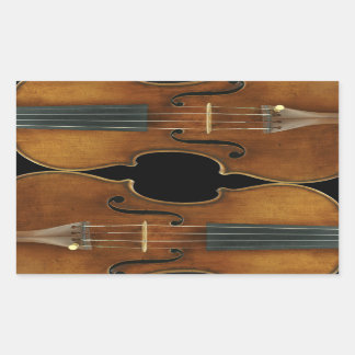Sticker Rectangulaire Stradivari Duo
