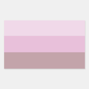 Sticker Rectangulaire Striped ombre