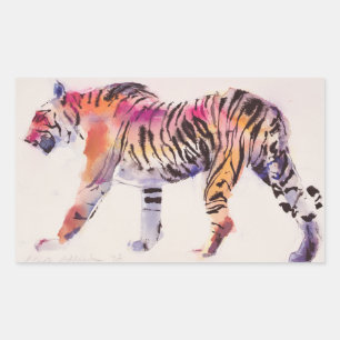 Sticker Rectangulaire Stripey