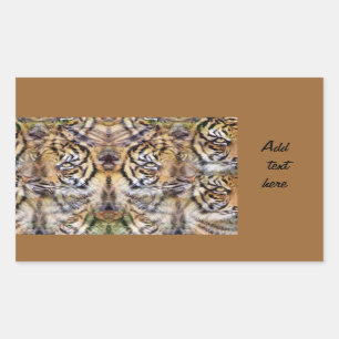 Sticker Rectangulaire Surveiller_