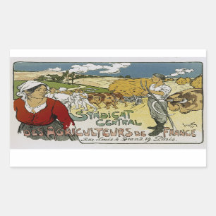 Sticker Rectangulaire Syndicat Central Des Agriculture De France