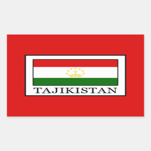 Sticker Rectangulaire Tadjikistan