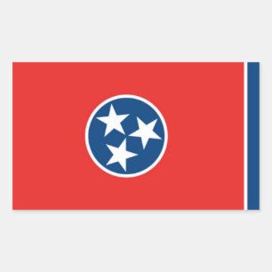 Sticker Rectangulaire Tennessee