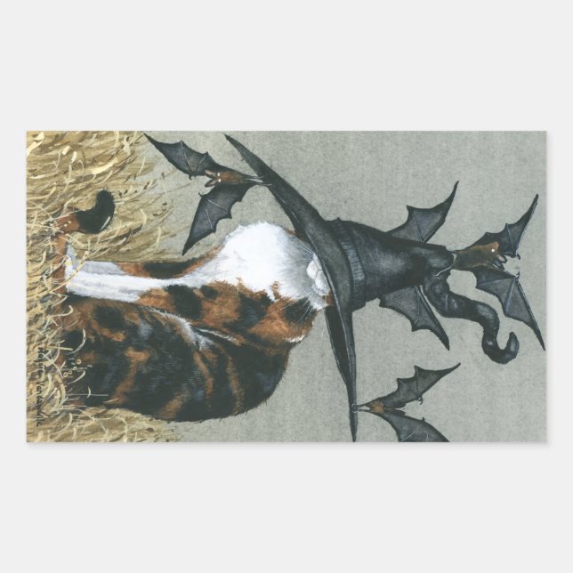Sticker Rectangulaire Tentative de cambriolage (Devant)