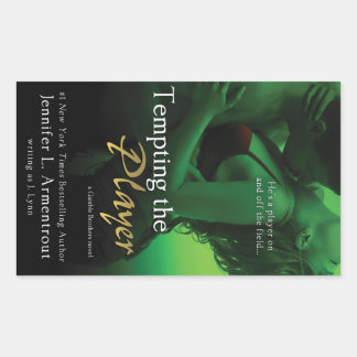 Sticker Rectangulaire Tenter le joueur par Jennifer L. Armentrout