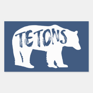 Sticker Rectangulaire Tétons Ours