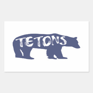 Sticker Rectangulaire Tétons Ours