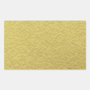 Sticker Rectangulaire Texture Arrière - plan Gold Foil