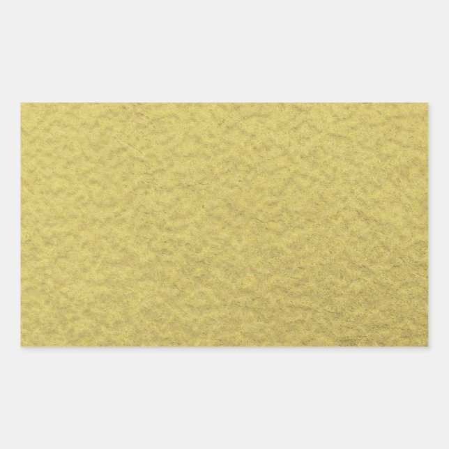 Sticker Rectangulaire Texture Arrière - plan Gold Foil (Devant)