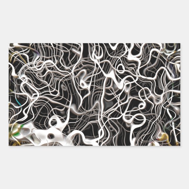Sticker Rectangulaire texture de fond motif Abstrait (Devant)
