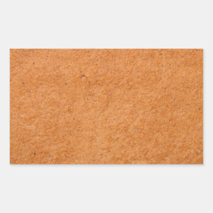 Sticker Rectangulaire Texture De Pain D'Épice Pour Arrière - plan. Vue s