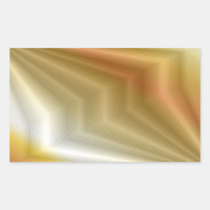 Sticker Rectangulaire Texture en métal d'or