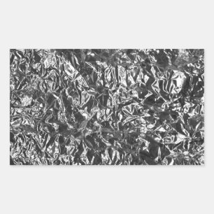Sticker Rectangulaire Texture métallique de l'huile d'aluminium