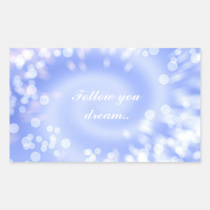 Sticker Rectangulaire texture spirale abstraite de violet