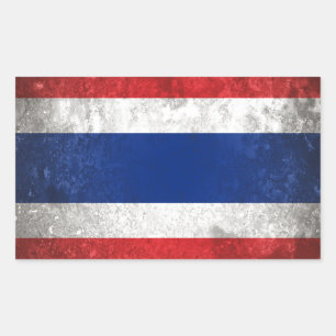 Sticker Rectangulaire Thaïlande