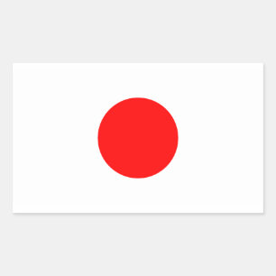 Sticker Rectangulaire The Flag of Japan