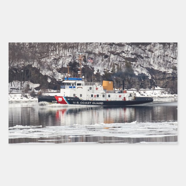 Sticker Rectangulaire Thunder Bay (Devant)