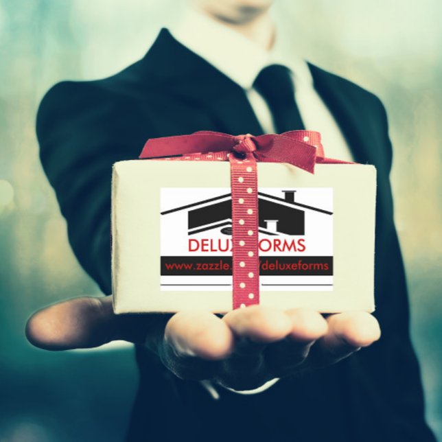 Sticker Rectangulaire Toit noir (Créateur téléchargé)