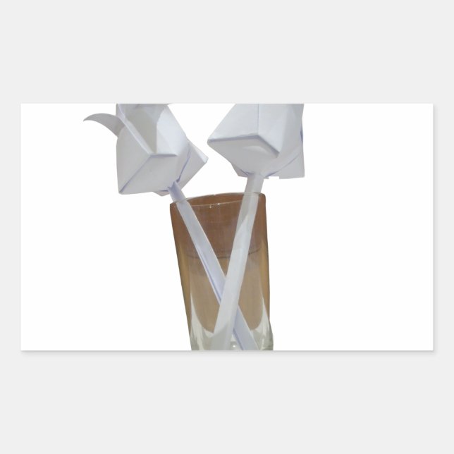 Sticker Rectangulaire Touch of Romance : Une Saint Valentin pacifique (Devant)