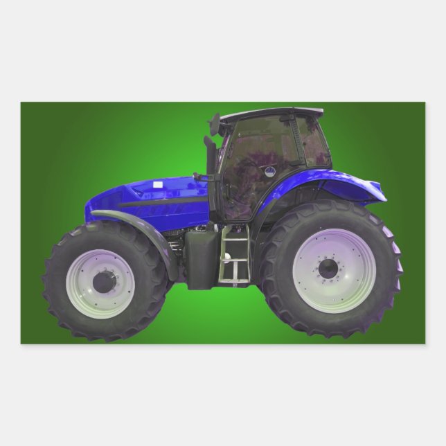 Sticker Rectangulaire tracteur (Devant)