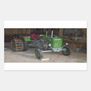 Sticker Rectangulaire Tracteur Green Steyr KL I