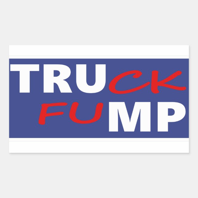 Sticker Rectangulaire Truck Fump (Devant)