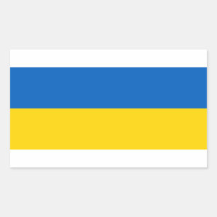 Sticker Rectangulaire Ukraine Patriotic