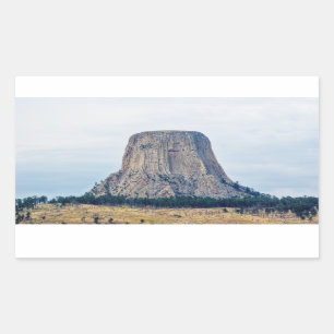 Sticker Rectangulaire Une maison d'ours