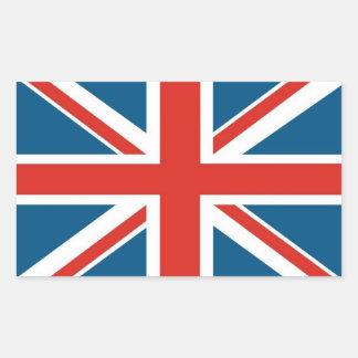 Sticker Rectangulaire Union Jack