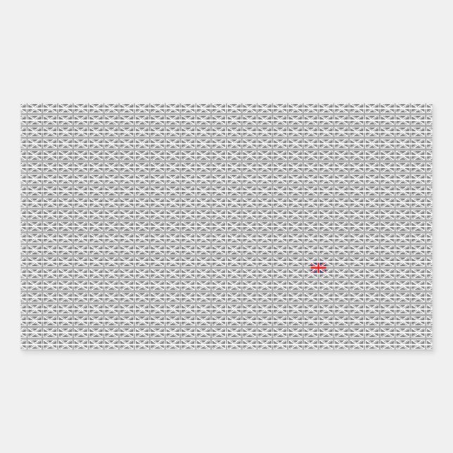 Sticker Rectangulaire Union Jack - Royaume-Uni (Devant)