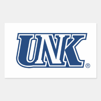 Sticker Rectangulaire UNK| Université du Nebraska à Kearney