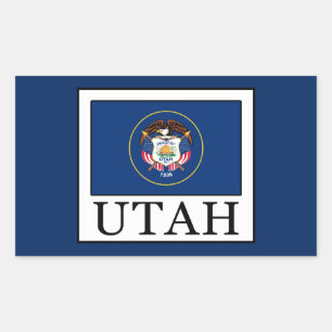 Sticker Rectangulaire Utah