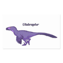 Utahraptor violet gauche