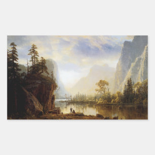 Sticker Rectangulaire Vallée de Yosemite
